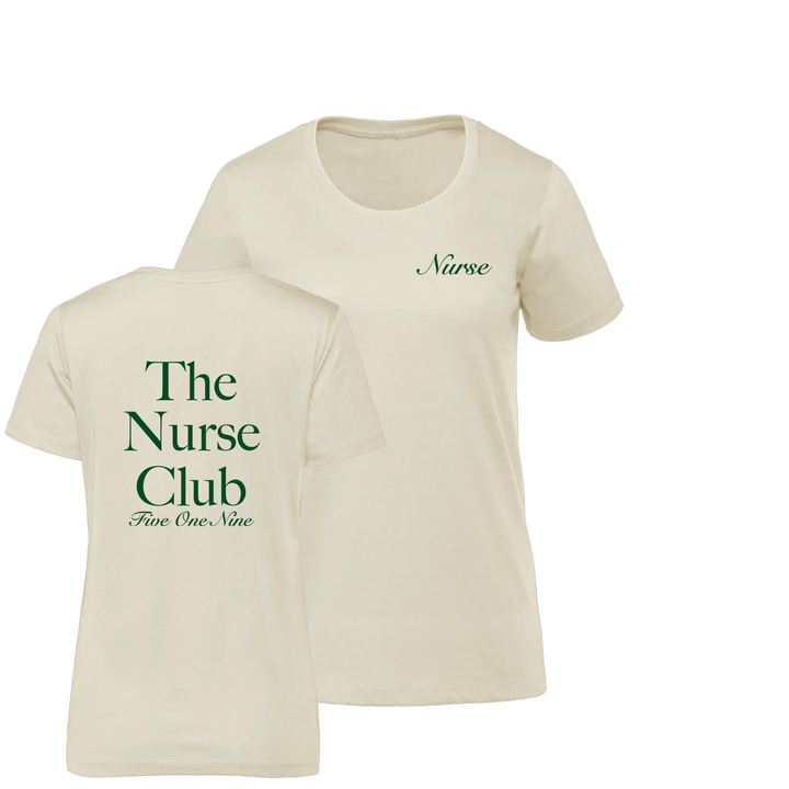THE NURSE CLUB PREMIUM TEE (WOMENS)