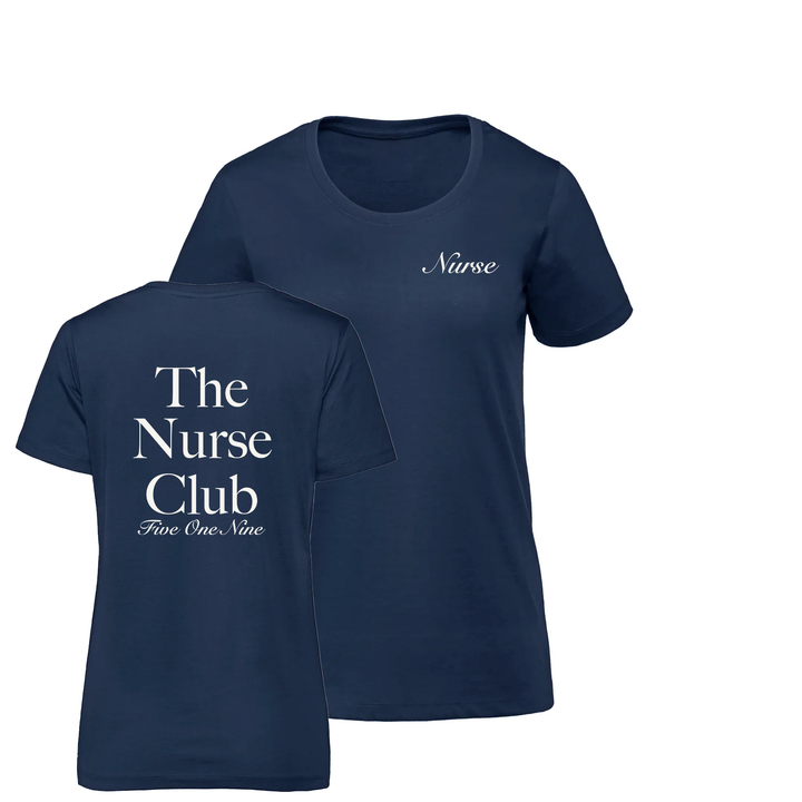 THE NURSE CLUB PREMIUM TEE (WOMENS)