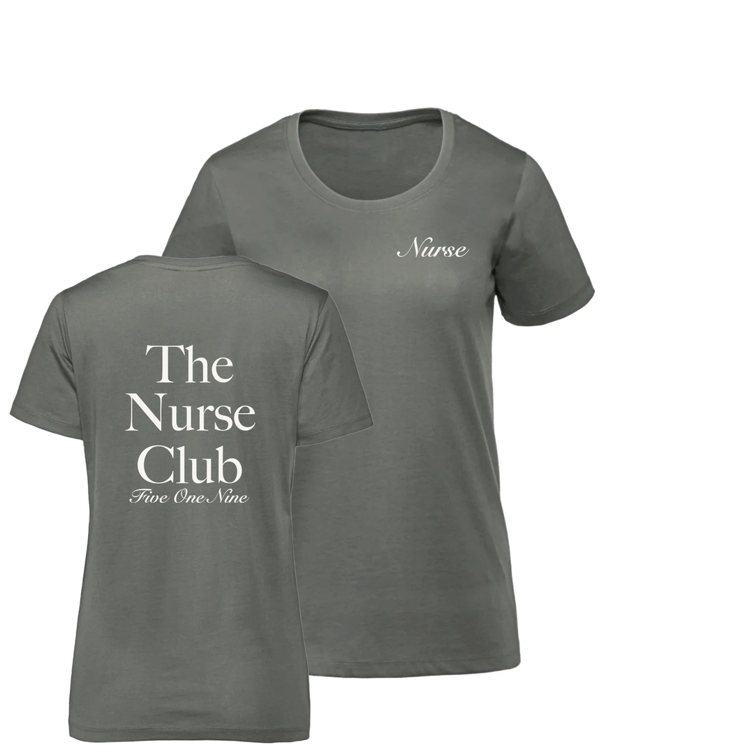 THE NURSE CLUB PREMIUM TEE (WOMENS)