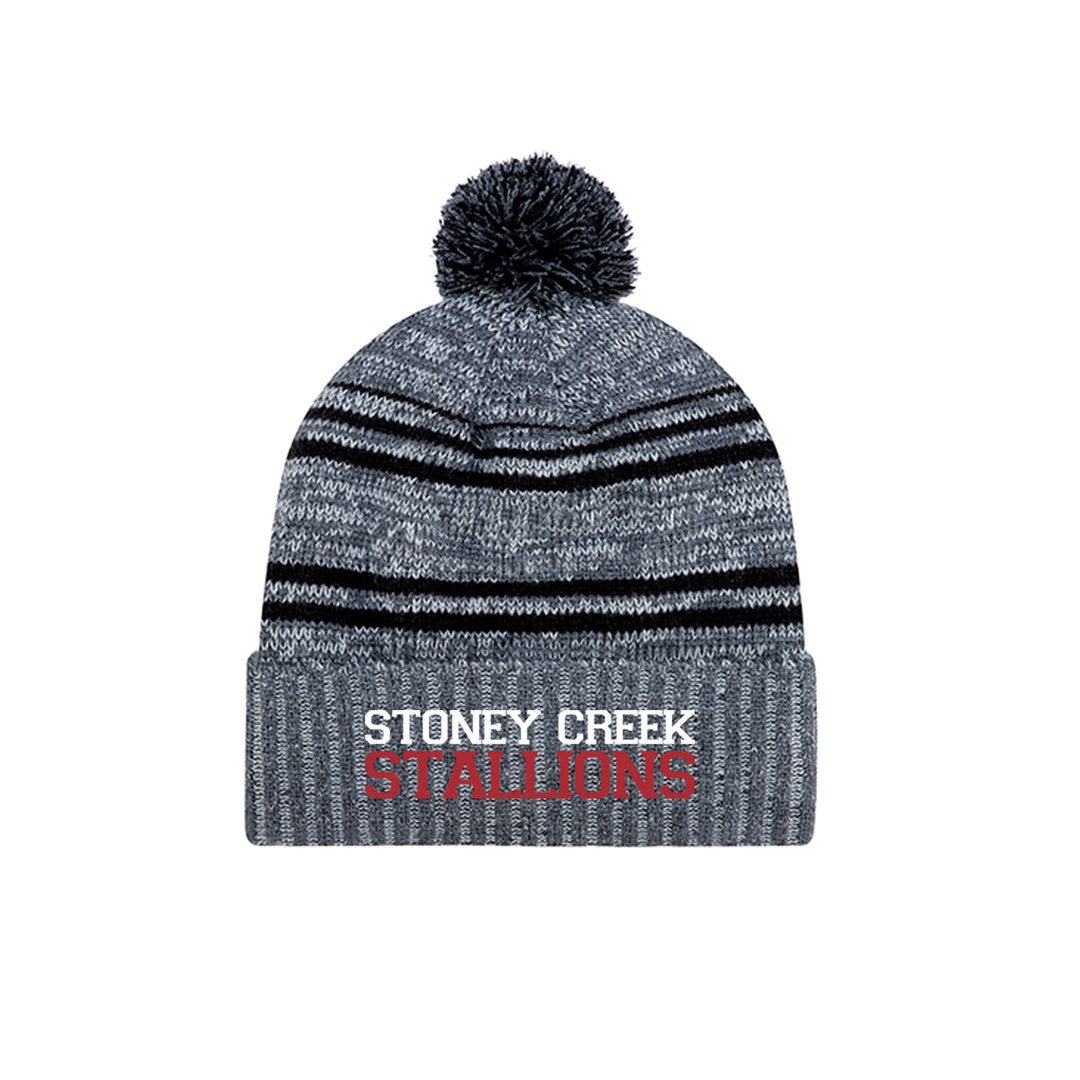 STONEY CREEK EMBROIDERED POM-POM TOQUE (UNISEX)
