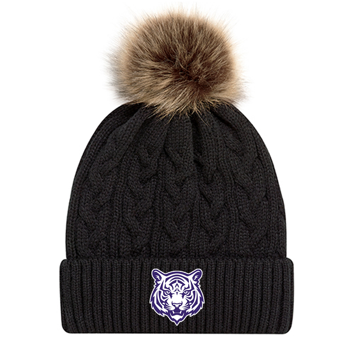 WEST ELGIN EMBROIDERED FAUX FUR TOQUE