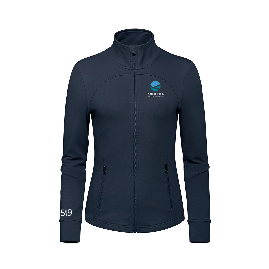 TVDSB FRENCH TERRY ZIP-UP (WOMENS)