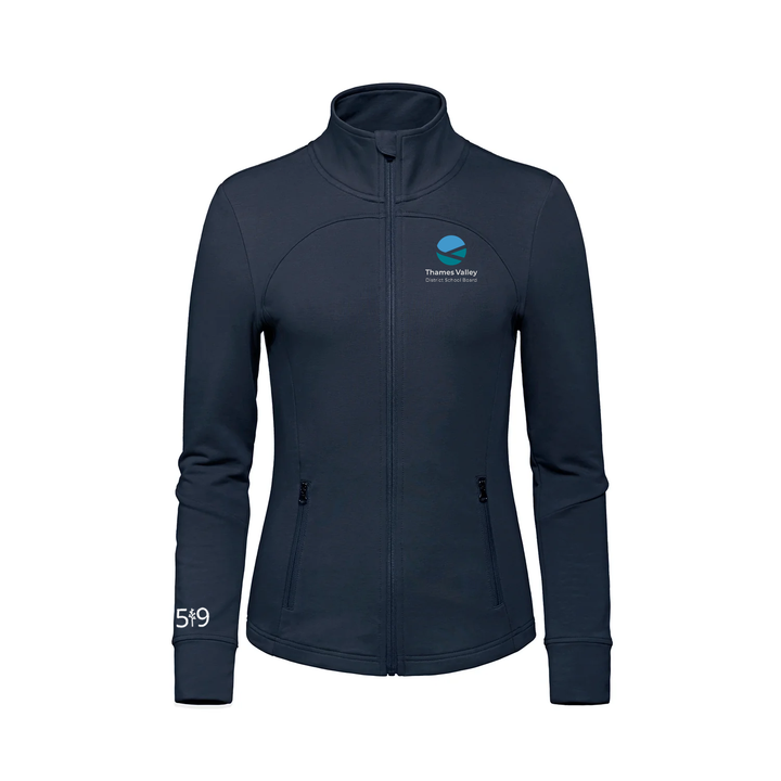 TVDSB FRENCH TERRY ZIP-UP (WOMENS)
