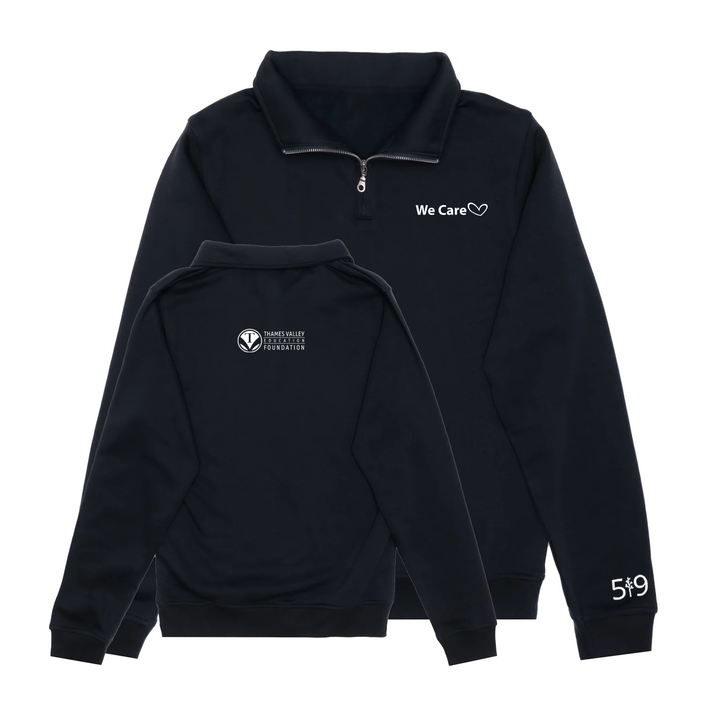 TVEF WE CARE 1/4 ZIP (UNISEX)