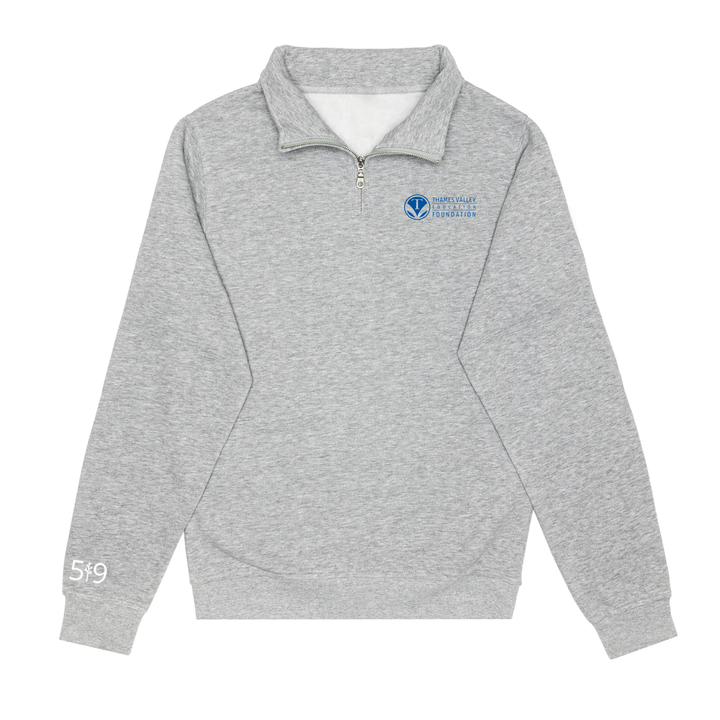 TVEF EMBROIDERED 1/4 ZIP (UNISEX)