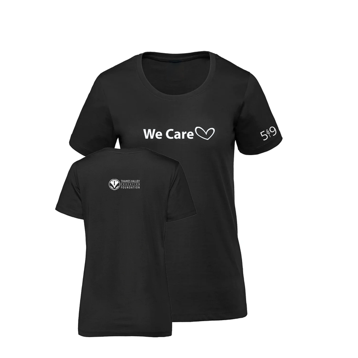 TVEF WE CARE PREMIUM TEE (WOMENS)