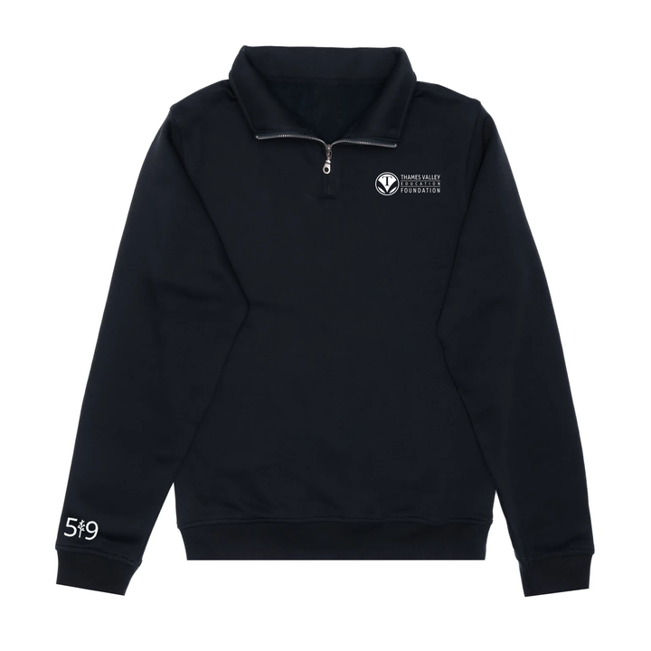 TVEF EMBROIDERED 1/4 ZIP (UNISEX)
