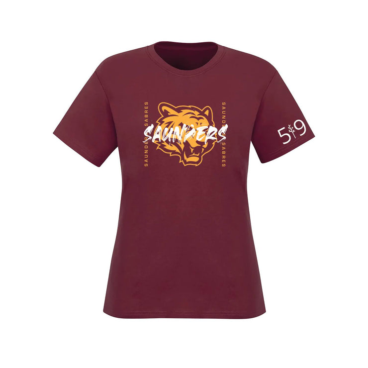 SAUNDERS BRUSHED TEE (WOMENS)