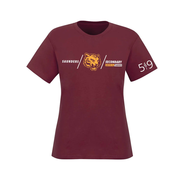 SAUNDERS UNITED TEE (WOMENS)