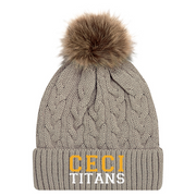 CENTRAL ELGIN EMBROIDERED FAUX FUR TOQUE (WOMENS)