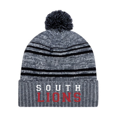 SOUTH LIONS EMBROIDERED POMPOM TOQUE (UNISEX)