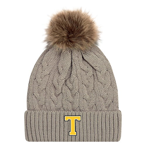 CENTRAL ELGIN EMBROIDERED T FAUX FUR TOQUE (WOMENS)