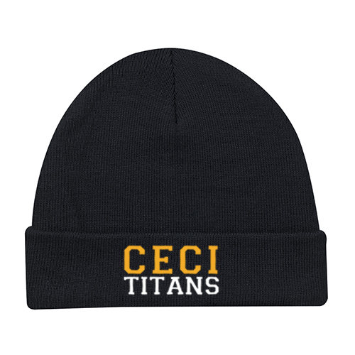 CECI EMBROIDERED TOQUE