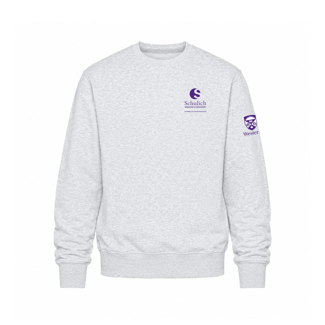SCHULICH EPIDEMIOLOGY & BIOSTATISTICS EMBROIDERED CREW (UNISEX)
