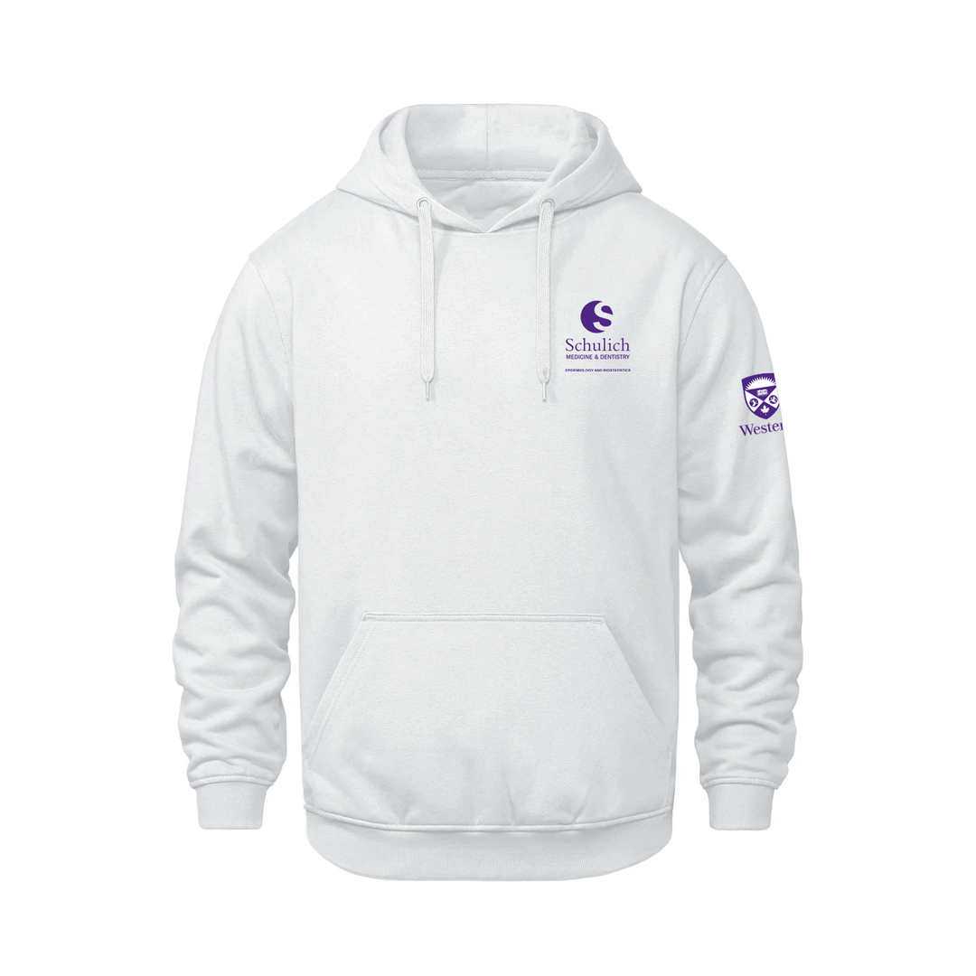 SCHULICH EPIDEMIOLOGY & BIOSTATISTICS EMBROIDERED HOODIE (UNISEX)