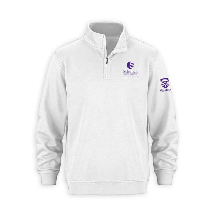 SCHULICH EPIDEMIOLOGY & BIOSTATISTICS EMBROIDERED 1/4 ZIP (UNISEX)