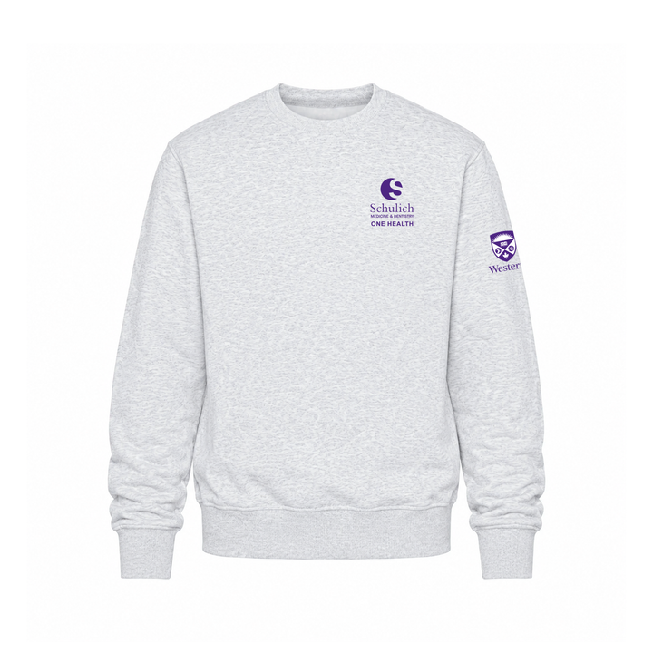 SCHULICH ONE HEALTH EMBROIDERED CREW (UNISEX)