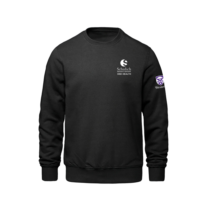 SCHULICH ONE HEALTH EMBROIDERED CREW (UNISEX)