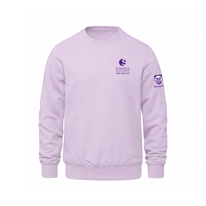 SCHULICH ONE HEALTH EMBROIDERED CREW (UNISEX)