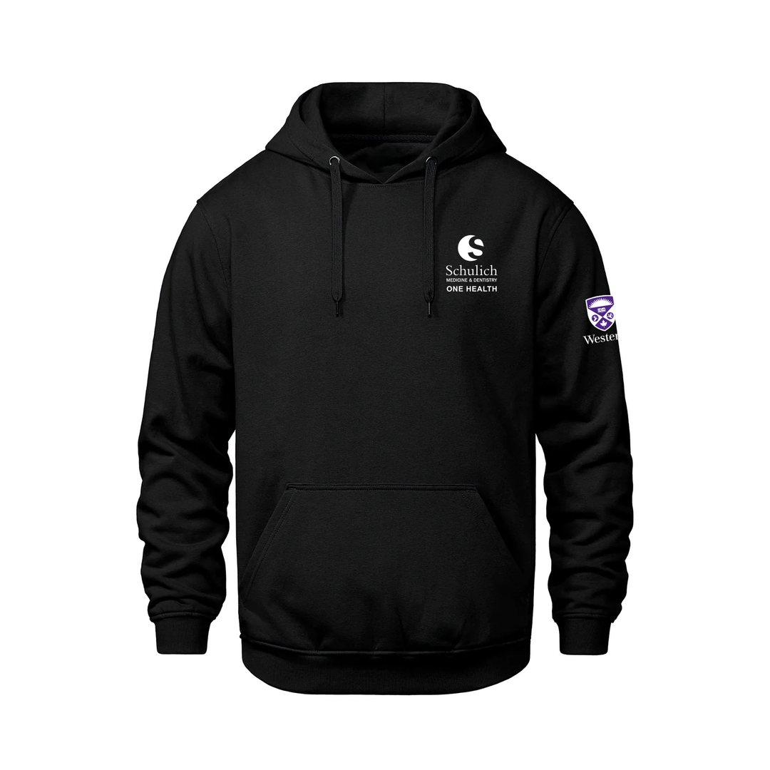 SCHULICH ONE HEALTH EMBROIDERED HOODIE (UNISEX)