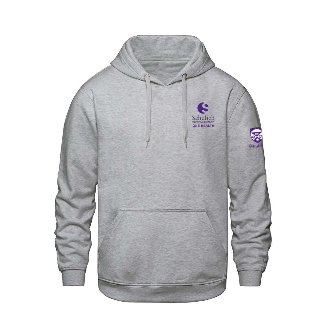 SCHULICH ONE HEALTH EMBROIDERED HOODIE (UNISEX)
