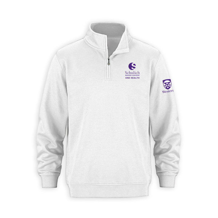 SCHULICH ONE HEALTH EMBROIDERED 1/4 ZIP (UNISEX)