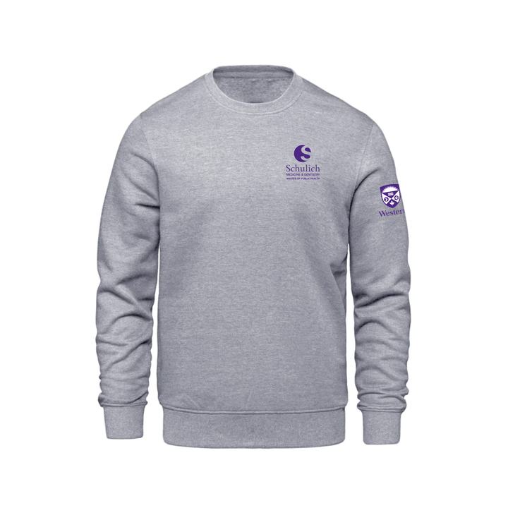 SCHULICH MASTER OF PUBLIC HEALTH EMBROIDERED CREW (UNISEX)