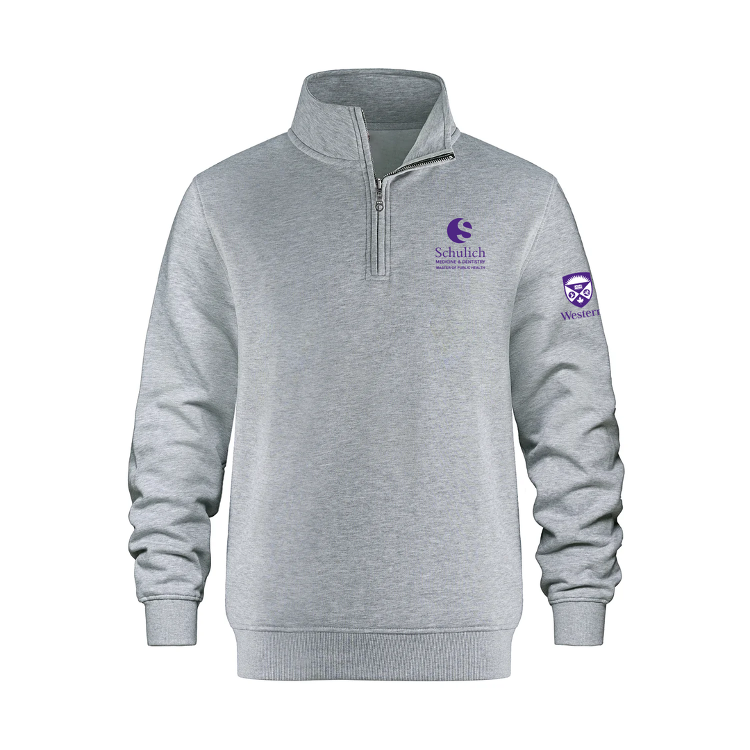 SCHULICH MASTER OF PUBLIC HEALTH EMBROIDERED 1/4 ZIP (UNISEX)