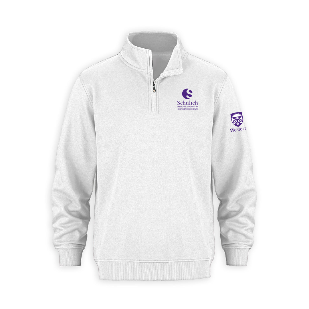 SCHULICH MASTER OF PUBLIC HEALTH EMBROIDERED 1/4 ZIP (UNISEX)