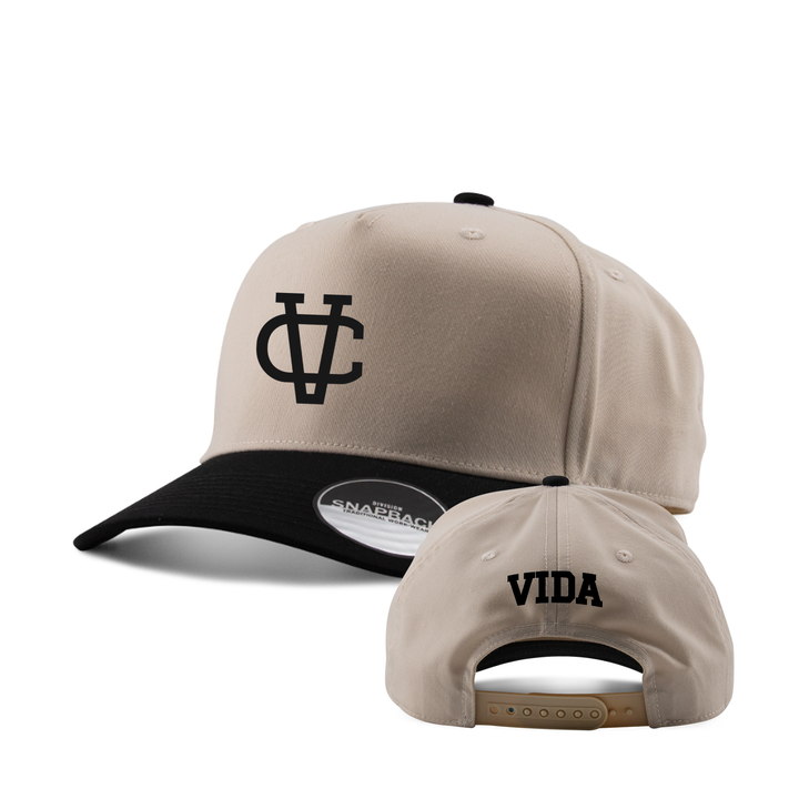 VIDA CHURCH CLASSIC EMBROIDERED TWO-TONE PANEL CAP
