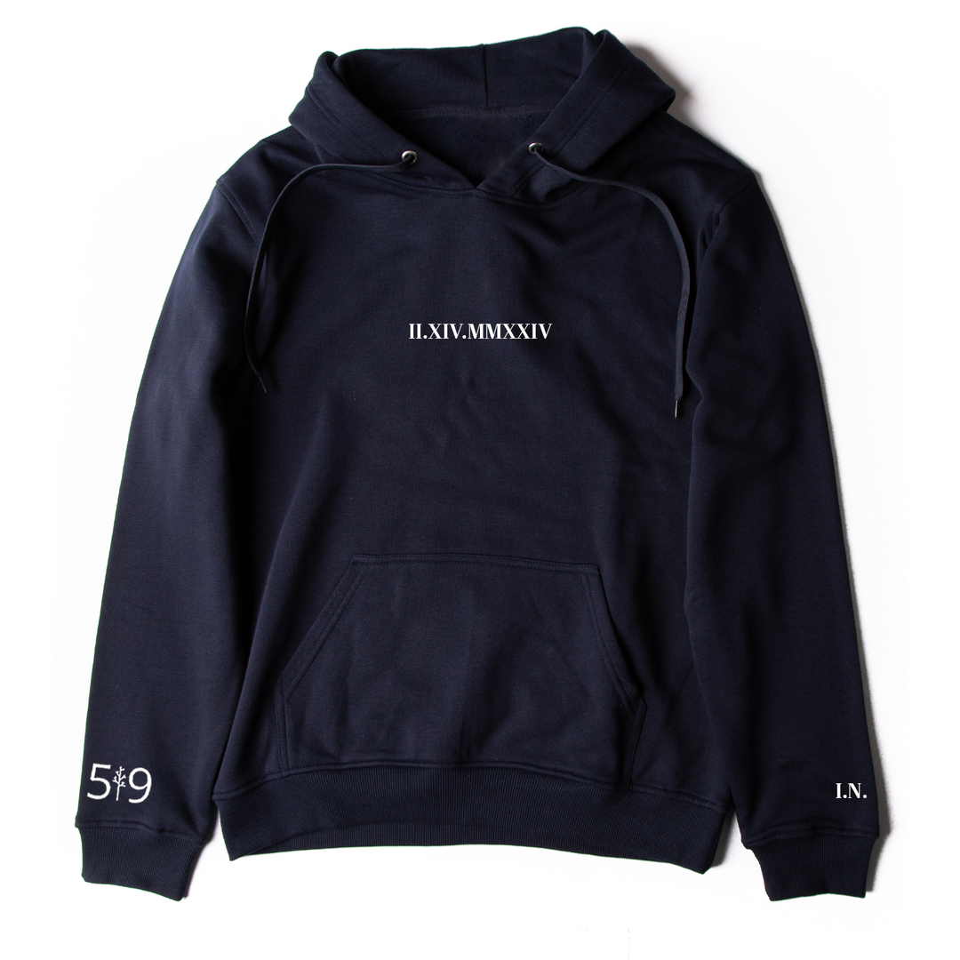 SAVE THE DATE EMBROIDERED HOODIE (UNISEX)