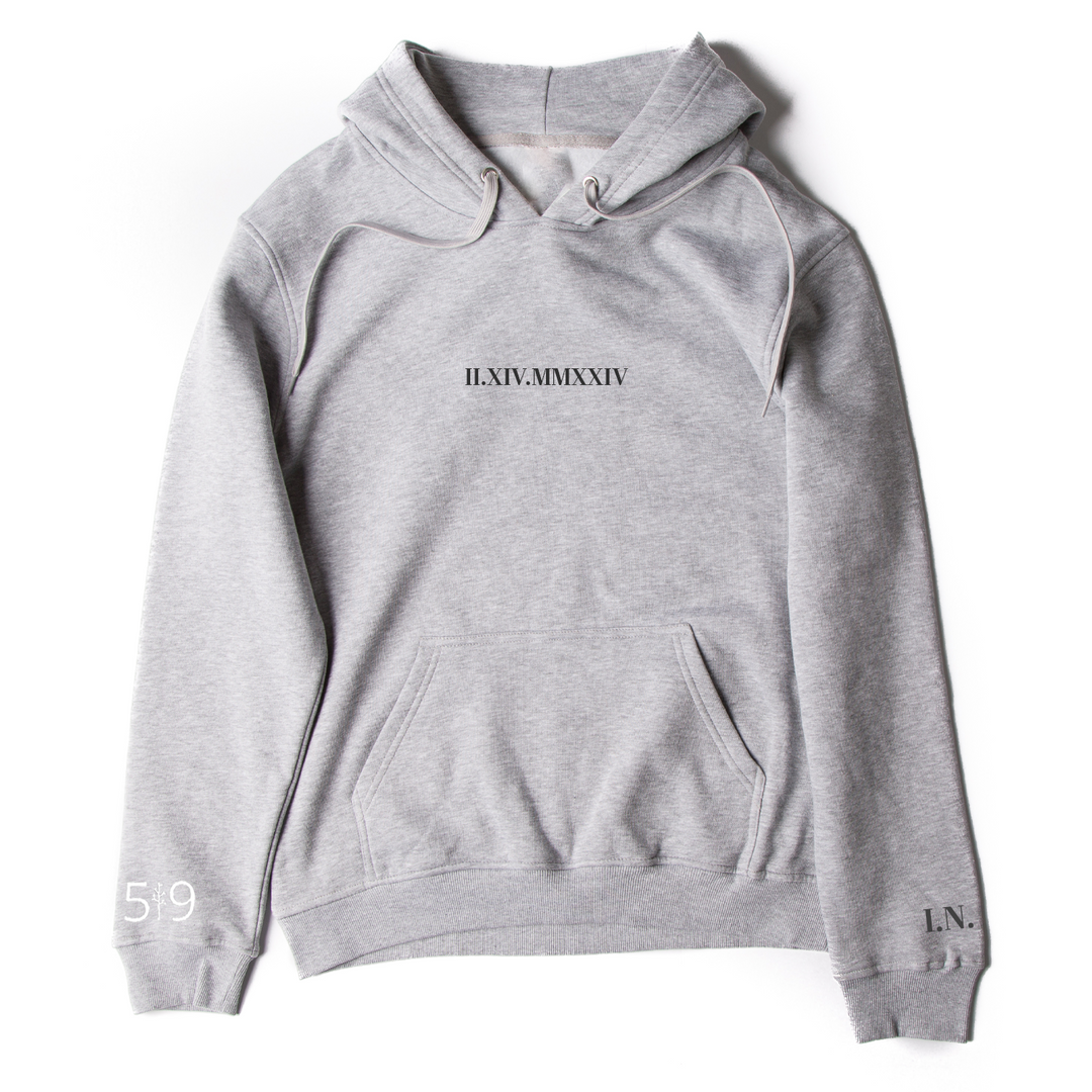 SAVE THE DATE EMBROIDERED HOODIE (UNISEX)