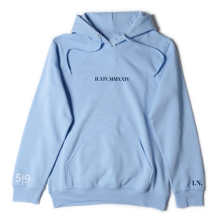 SAVE THE DATE EMBROIDERED HOODIE (UNISEX)