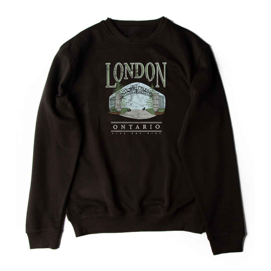 LONDON VINTAGE VICTORIA PARK CREWNECK (UNISEX)