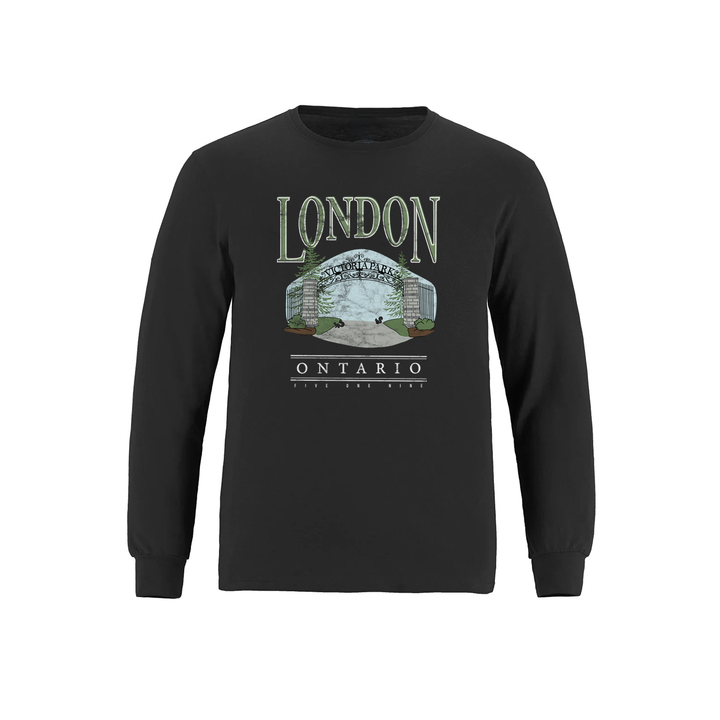 LONDON VINTAGE VICTORIA PARK LONG SLEEVE (MENS)