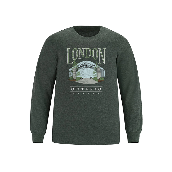 LONDON VINTAGE VICTORIA PARK LONG SLEEVE (MENS)