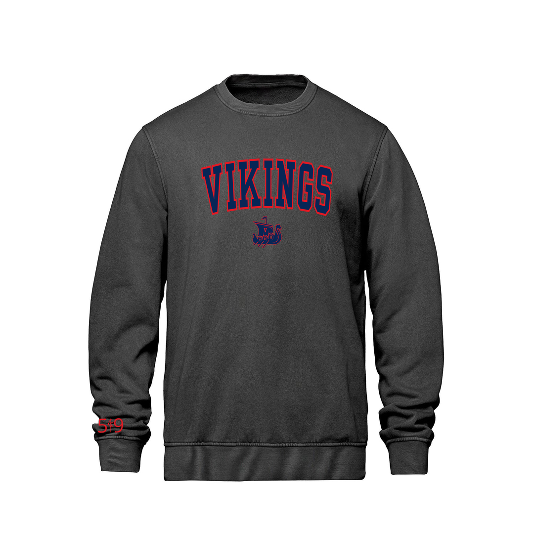 VICTORIA VIKINGS VARSITY RETRO CREW (UNISEX)