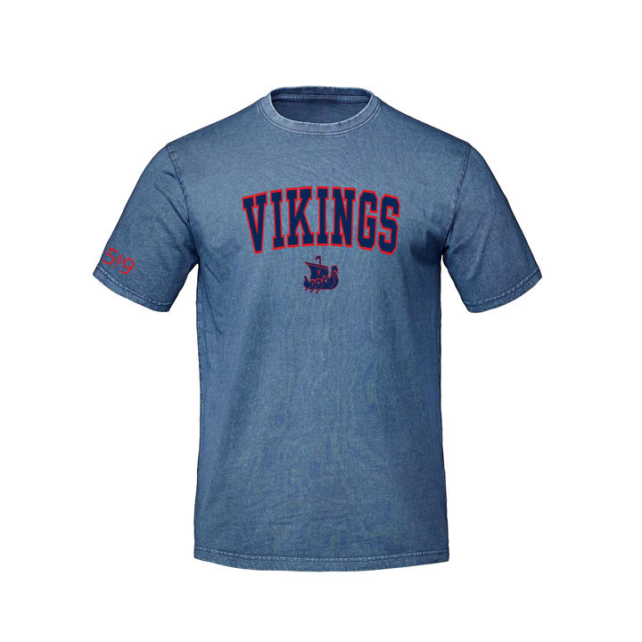 VICTORIA VIKINGS VARSITY RETRO TEE (UNISEX)