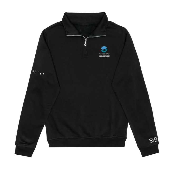 VISION RESOURCE EMBROIDERED 1/4 ZIP (UNISEX)