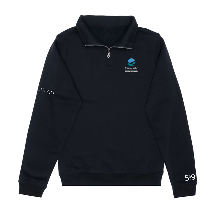 VISION RESOURCE EMBROIDERED 1/4 ZIP (UNISEX)
