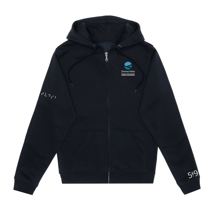 VISION RESOURCE EMBROIDERED ZIP-UP (UNISEX)