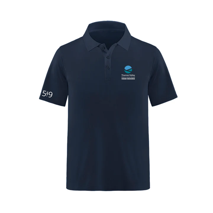 VISION RESOURCE EMBROIDERED PIQUE POLO (MENS)