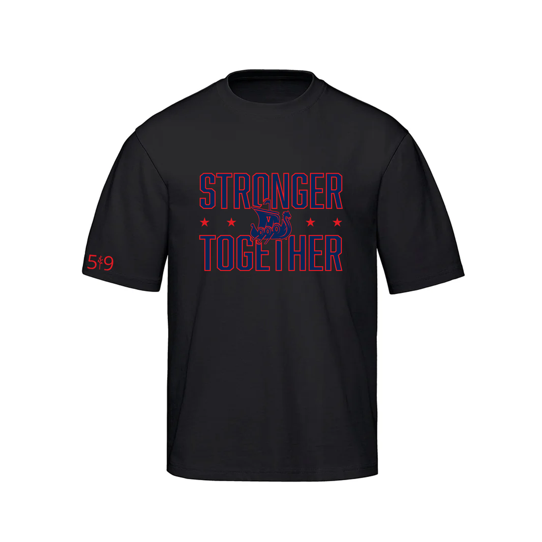 VICTORIA STRONGER TOGETHER OVERSIZED TEE (UNISEX)