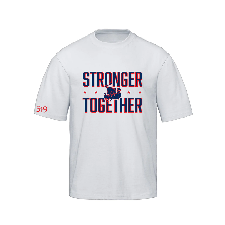 VICTORIA STRONGER TOGETHER OVERSIZED TEE (UNISEX)