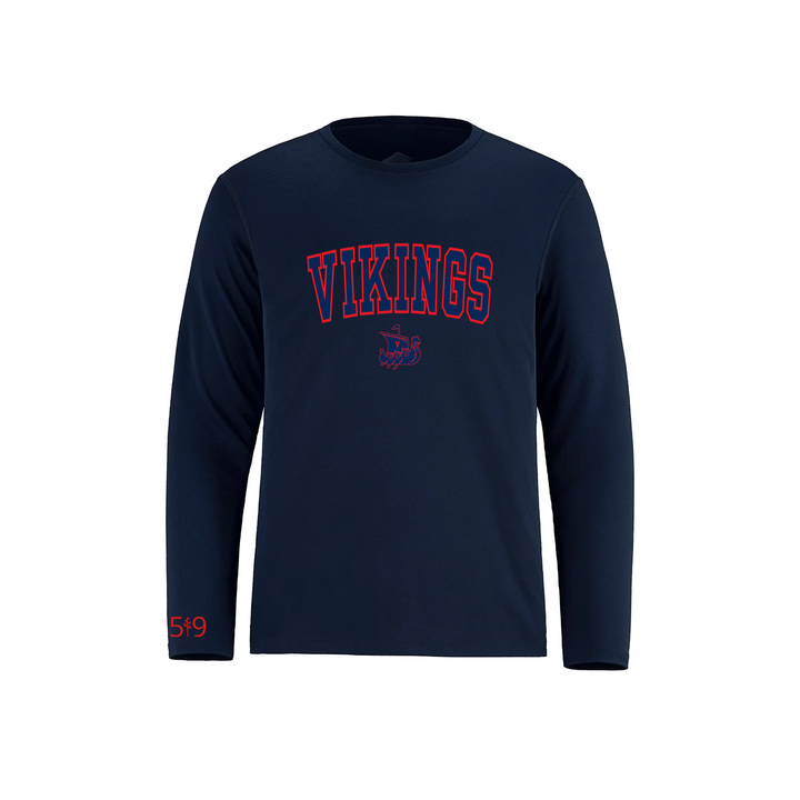 VICTORIA VIKINGS VARSITY ATHLETIC LONG SLEEVE (UNISEX)