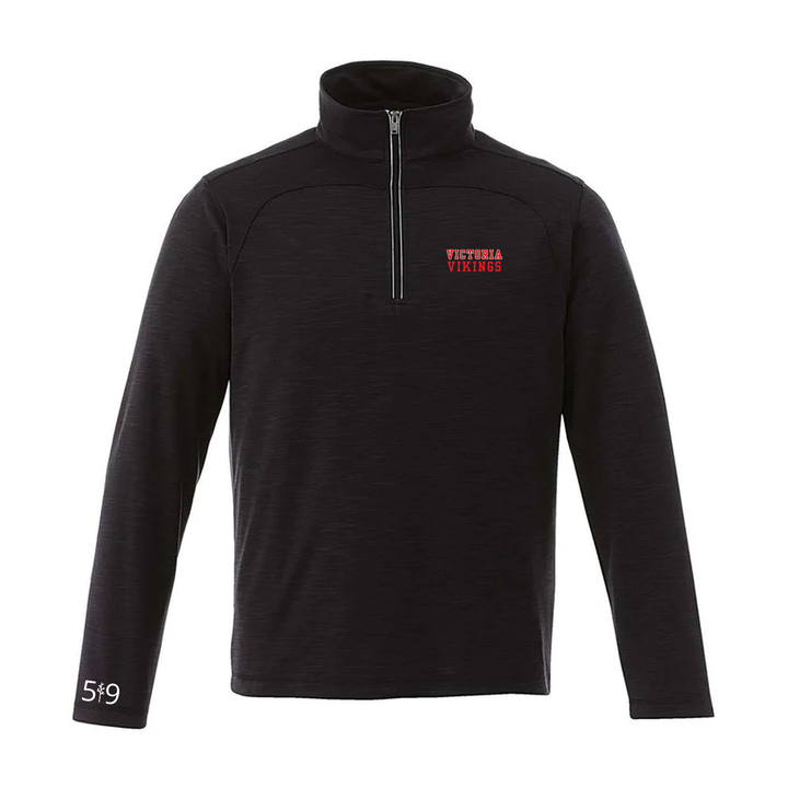 VICTORIA EMBROIDERED PREMIUM ATHLETIC 1/4 ZIP (MENS)