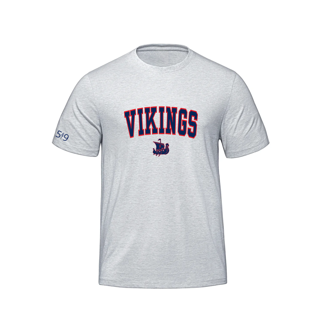 VICTORIA VIKINGS VARSITY PREMIUM TEE (MENS)