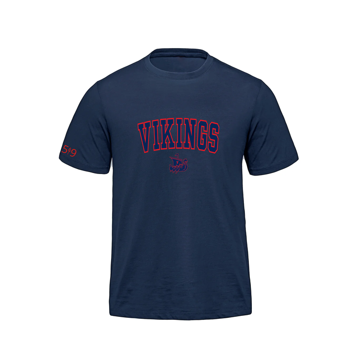 VICTORIA VIKINGS VARSITY PREMIUM TEE (MENS)