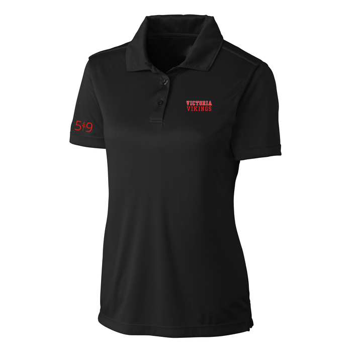 VICTORIA EMBROIDERED ATHLETIC POLO (WOMENS)