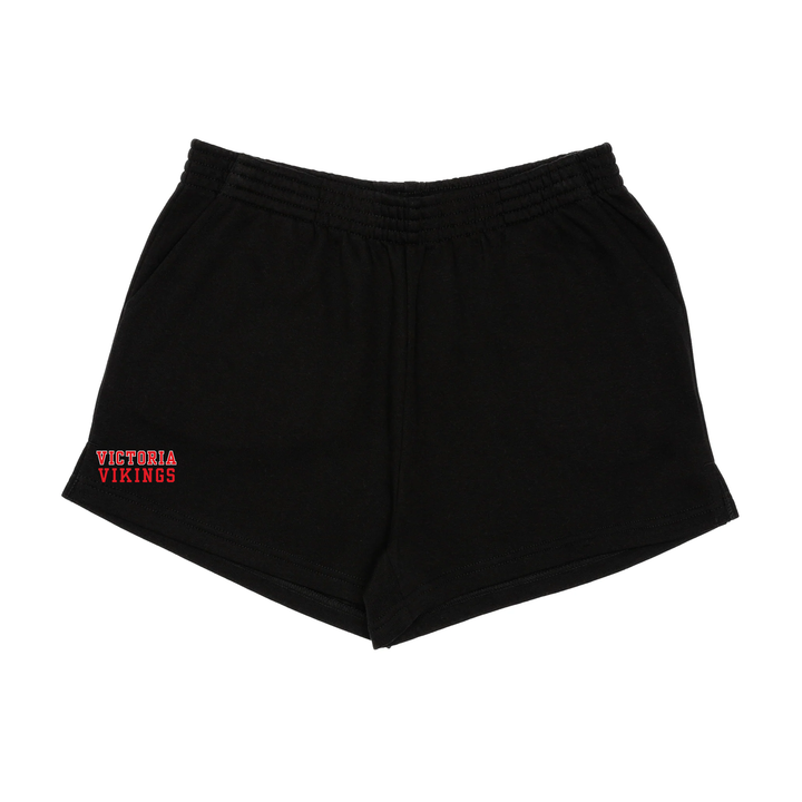 VICTORIA EMBROIDERED SWEAT SHORTS (WOMENS)
